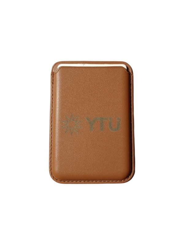 YTÜ - MagSafe Kartlık Kahverengi