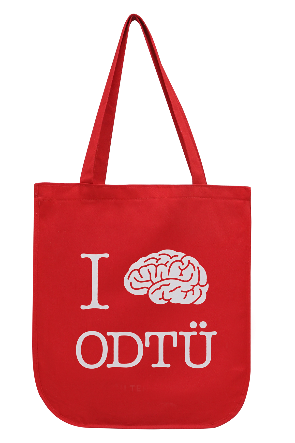 I Think of ODTÜ - Bez Çanta (Kırmızı)